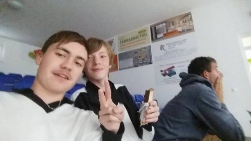 Selfie radost nasich dorastencov z vítazstva - zľava Rózsár, Dvorščák, Bauer foto:T.Rózsár 13-rozsar-dvorscak-bauer