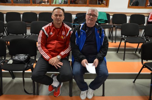 Turnaj v Galante si nenechali ujsť ani dve osobnosti kolkov na Slovansku Jozef Kráľovič z Modranky a tréner mnohonásobného majstra Slovenska mužov ŽP Šport Podbrezová - Miloš Ponjavić 17-2016-ponjavic-kralovic