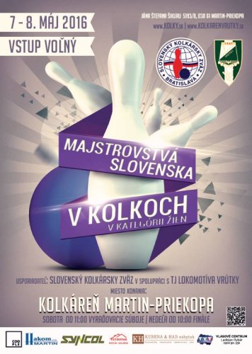 Pekný plagát majstrovstiev Slovenska žien vo Vrútkach zaujal mnohých kolkárskych priaznivcov 22-2016-vrutky-plagat